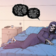 Death taking to Ben Reilly about baseball in Ben Reilly: Spider-Man #11.